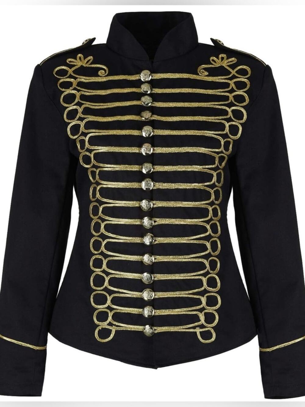 NEW Ro Ro Roxx Steampunk Statement Military Drummer Parade Gothic Jacket XL